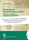 SCICCHITANO SERGIO, Formulario del processo civile