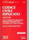 immagine di Codice Civile Esplicato minor