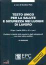 immagine di Testo unico per la salute e sicurezza - lavoro