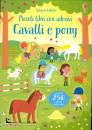 KIRSTEEN ROBSON, Cavalli e pony Piccoli libri con adesivi