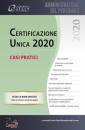 CENTRO STUDI SEAC, Certificazione unica 2020 Casi pratici