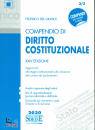 DEL GIUDICE FEDERICO, Compendio di Diritto Costituzionale