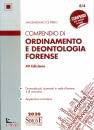 DI PIRRO MASSIMILIAO, Compendio di Ordinamento e Deontologia Forense VE