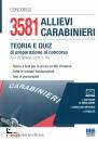 MAGGIOLI, 3581 Allievi Carabinieri - Teoria e Quiz  Concorso