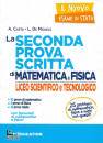 CARTA - DE MICHELE, La seconda prova scritta di matematica e fisica