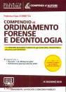 CORBETTA FEDERFICA, Compendio di ordinamento forense e deontologia