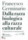 GERMINARIO FRANCESCO, Dalla razza biologica alla razza culturale