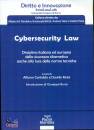 immagine di Cybersecurity law Disciplina italiana ed europea