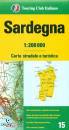 TOURING EDITORE, Sardegna Carta stradale 1:200.000