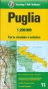 immagine di Puglia Carte stradale e turistica 1:200.000 VE
