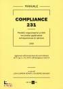 immagine di Compliance 231 Modelli organizzativi e ODV ...