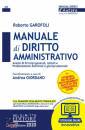 immagine di Manuale di diritto amministrativo