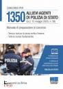 CONCORSO, 1350 Allievi Agenti di Polizia di Stato MANUALE