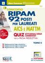 CONCORSO, RIPAM 92 posti per laureati AICS e MATTM  QUIZ