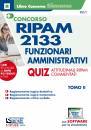 CONCORSO, RIPAM 2133 Funzionari amministrativi - Quiz