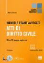 ZINCANI MARCO, Manuale Esame Avvocato - Atti di Diritto civile