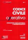 immagine di Codice Civile Operativo Annotato con Dottrina e...