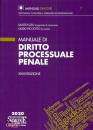 immagine di Manuale di Diritto Processuale Penale VE