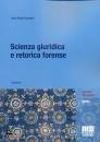 immagine di Scienza giuridica e retorica forense