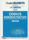 GAROFOLI ROBERTO, Codice amministrativo