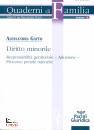 GATTO ALESSANDRA, Diritto minorile  Responsabilit genitoriale - ...