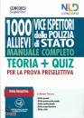 NEL DIRITTO, 1000  Vice Ispettori Polizia di Stato manuale