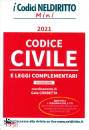 immagine di Codice civile e leggi complementari