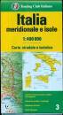 TOURING CLUB TCI, Italia meridionale e isole 1:400.000