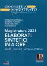 CARINGELLA - SALERNO, Magistratura 2021 - Elaborati sintetici in 4 ore