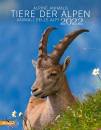 AAVV, Tiere der Alpen 2022 . Calendario Animali Alpi