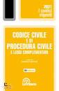 BARTOLINI FRANCESCO, Codice civile e procedura civile 2021 2