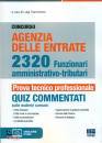 TRAMONTANO LUIGI, 2320 Funzionari amministrativo-tributari  Quiz