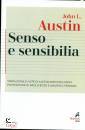 LANGSHAW AUSTIN JOHN, Senso e sensibilia