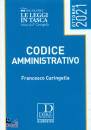 CARINGELLA FRANCESCO, Codice amministrativo Pocket Ottobre 2021