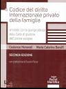 immagine di Codice del diritto internazionale privato famiglia