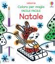 USBORNE, Natale Coloro per magia facile facile Con pennello