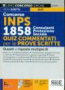 SIMONE, 1858 consulenti di protezione sociale INPS Quiz