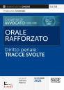 SIMONE, Diritto penale TRacce svolte Orale rafforzato