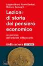 immagine di Lezioni di storia del pensiero economico