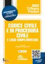 BARTOLINI FRANCESCO, Codice civile e procedura civile L. Compl. 2022 VE