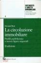 RIZZI GIOVANNI, Circolazione immobiliare Profili pubblicistici