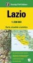 TOURING EDITORE, Lazio. Carta stradale  1:200.000
