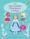 USBORNE., Principesse e fatine Vesto le bamboline Adesivi