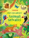 USBORNE, Animali selvatici Libri con adesivi