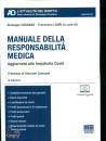 CASSANO - LAURI /ED, Manuale della responsabilit medica Agg. Covid