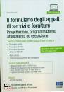 immagine di Il formulario degli appalti di servizi e forniture