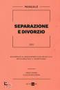 BALZARINI - RIMINI, Separazione e divorzio