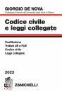 DE NOVA GIORGIO, Codice civile e leggi collegate 2022 Con CD-ROM