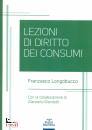 LONGOBUCCO FRANCESCO, Lezioni di diritto dei consumi