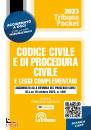BARTOLINI FRANCESCO, Codice civile e procedura civile PKT 1/2023